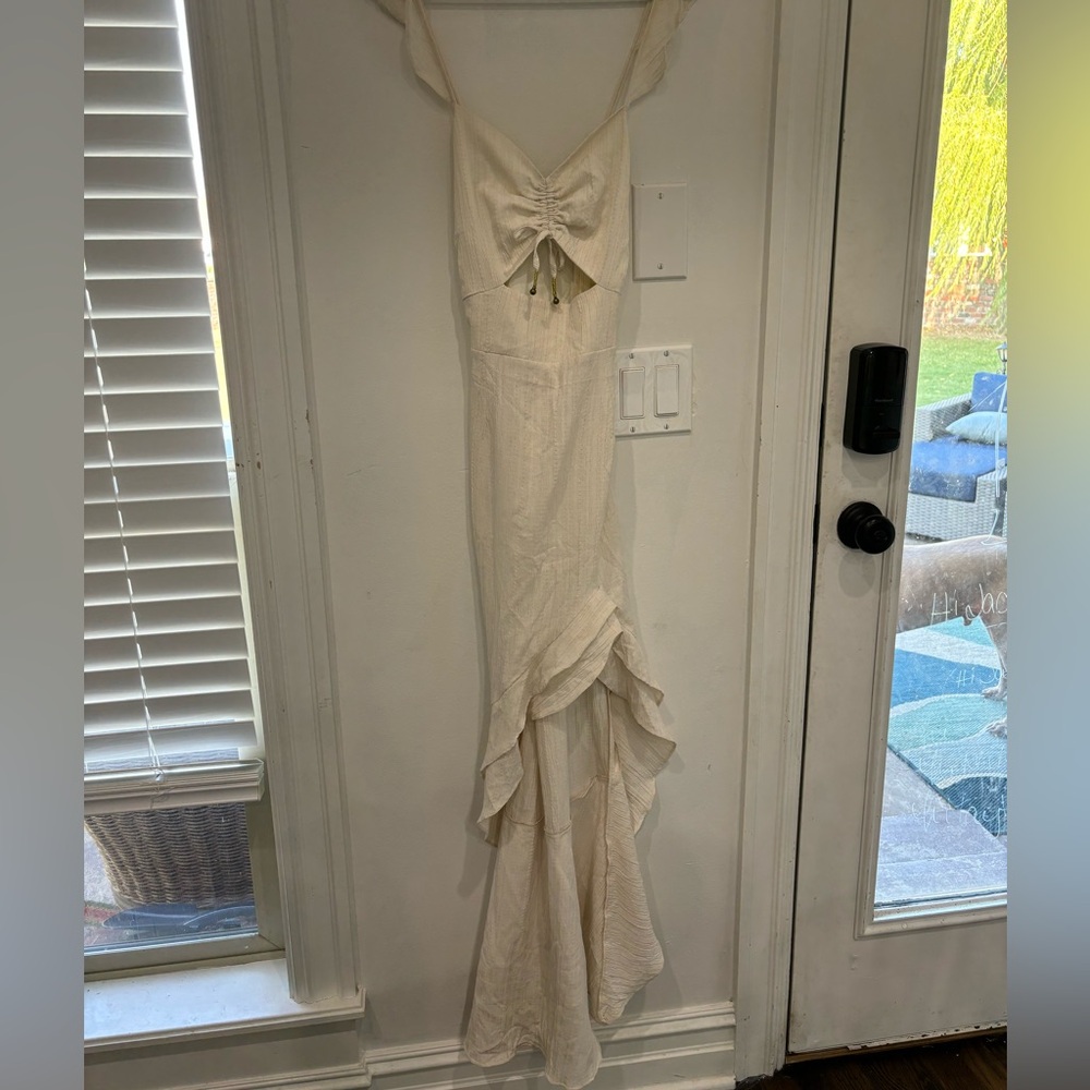 Little cream maxi dress
